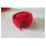 Vintage 100% Wood Ritz Red Hat Society
