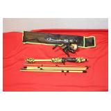 Sougayilang Collapsible Fishing Pole with Bag