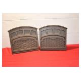 Pair of Suncast Hose Reels