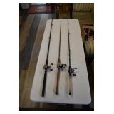Bait Casting Rods and Reels