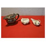 Reed & Barton Creamers and Small Sugar & Creamer J