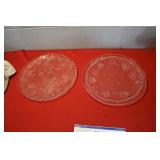 Pilgrim Glass Platters