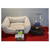 Pet Bed, Waterer, and Pet GPS Trackers