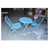 Cute Metal Folding Bistro Set