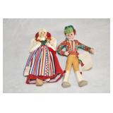 Pair of Handmade Dolls