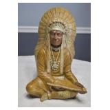 Vtg Byron Molds Indian Sitting Chief