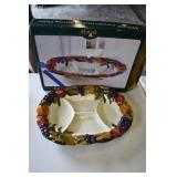 Ceramic Divinded Sercing Platter