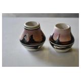 Small Native American Pottery Vases