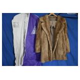 Vintage Fur Coat in Garment Bag