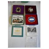 Set of 4 Annual White House Ornaments