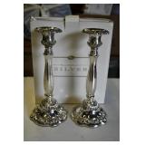 Pair of Royal Gallery Silver Candlesticks