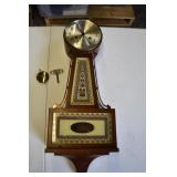Vtg Seth Thomas 8 Day Banjo  Clock with Key
