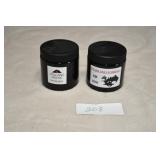 Pair of Souvenier Volcanic Ash