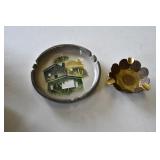 Pair of Vintage Ashtrays