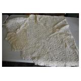 Handmade Lace Round Tablecloth