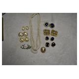 Vtg Costume Jewelry Lot