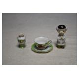 Cute Little Japanese Tea Set Vase Girl