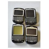 Set of 4 Blackberry Phones