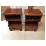 Cherry Nightstands, Worn