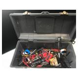 Plastic Tool Box with Tools