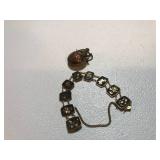 Vintage Japanese Bracelet and Snuff Jar