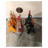 Jack Stands and Tire Tools