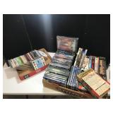 DVDs and CDs