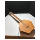 Hexagonal Dulcimer Wooden String Instrument