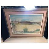 Framed Lithograph by James Orlando