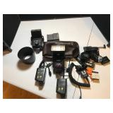 Camera Accessories Including Flash