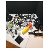 GoPro Accessories and Cameras Lot