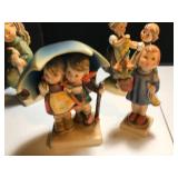 4 Hummel Porcelain Figurines