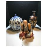Three Decorative Ceramics