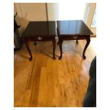 Cherry Queen Ann End Tables