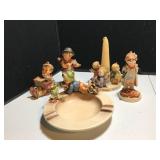 Hummel Figurines and Plate Collection