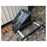 Plastic Utility Dump Cart with Dolly