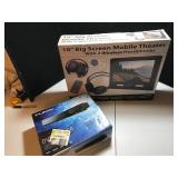 10-Inch Mobile Theater and DVD Player