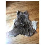 Deer Pelt with Natural Fur