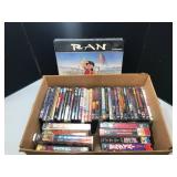 Box Lot of Anime DVDs and LaserDisc