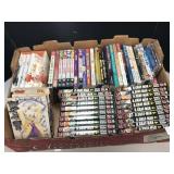 Manga and DVDs