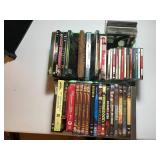 DVDs and CDs Assorted Lot