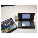 Black Nintendo DS with Tetris DS