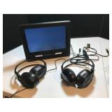 Portable DVD Player with Headphones