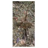 Antique Hand Crank Sickle Grinder