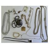 Various Pieces of Costume Jewelry
