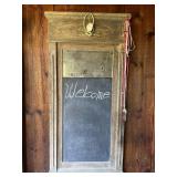 Rustic Barn Style Outdoor Wooden Chalkboard