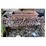 Cast Iron Elevated Planter Box
