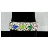 14K Gold Size 8.5 Motherï¿½s Ring