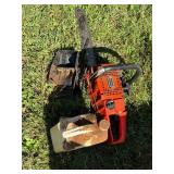 Sachs Dolmar Chainsaw with Accessories-turns over