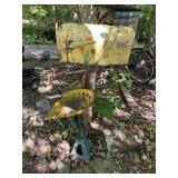 Metal Art Garden Decor Items